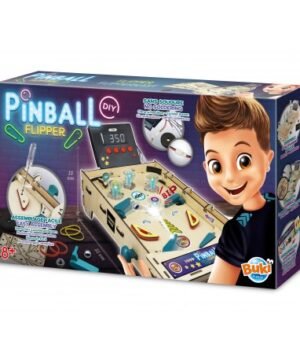 Coffret Flipper DIY- Construis et joue à ton propre jeu, Buki