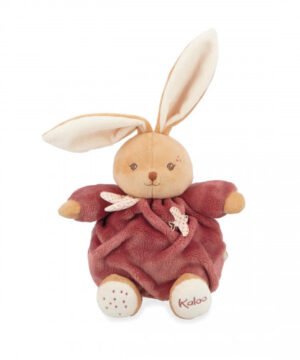 Alternative view of Peluche lapin Patapouf bordeaux, Kaloo