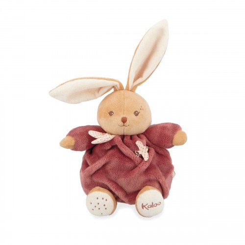 Peluche lapin Patapouf bordeaux, Kaloo – Image 2