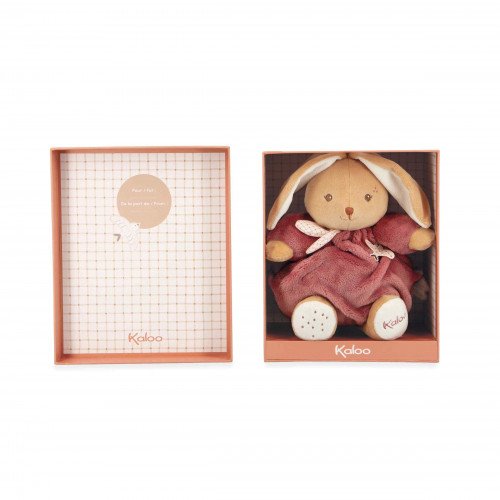 Peluche lapin Patapouf bordeaux, Kaloo – Image 3