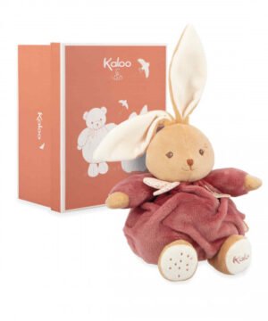 Peluche lapin Patapouf bordeaux, Kaloo