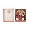 Peluche musicale lapin Patapouf bordeaux, Kaloo