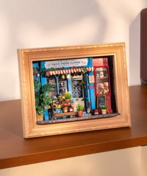 Alternative view of Rolife Daily Fresh Flower Boutique de Fleurs Miniature DIY, ROBOTIME