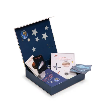 Coffret pédagogique – À la découverte de l’Espace, Moulin Roty