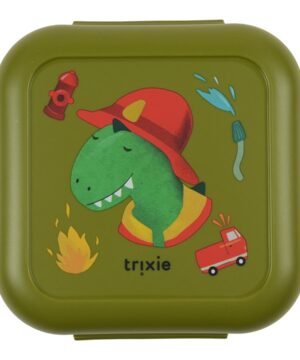 Boîtes à goûter avec clips - Fireman Mr. Dino, Trixie