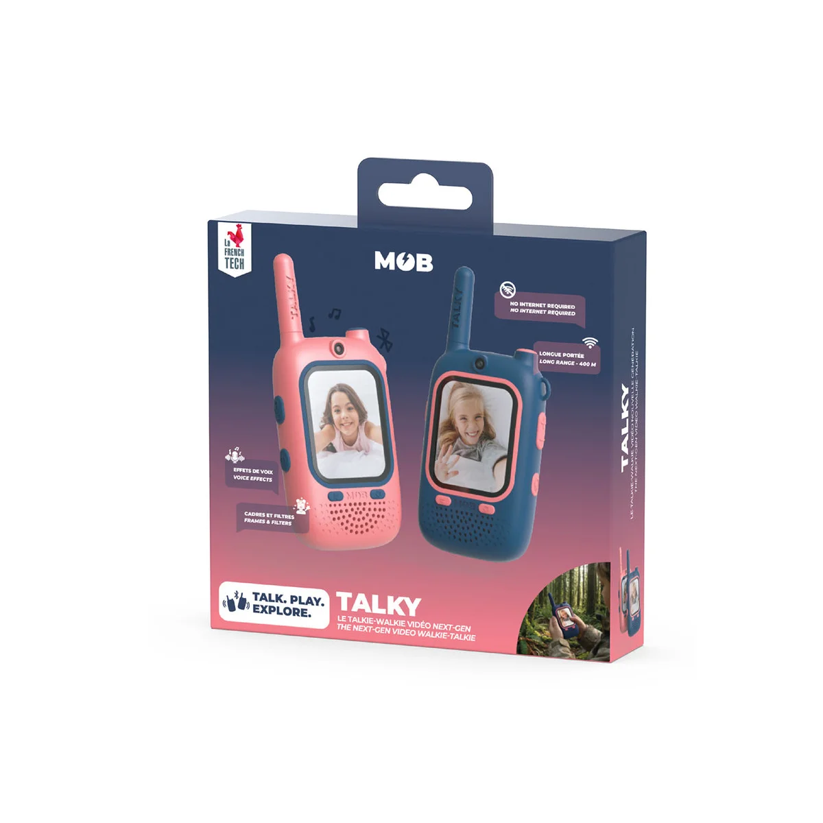 Video Walkie-Talkie – Le Talkie-Walkie Vidéo Fun pour Enfants, Eclectic Dist