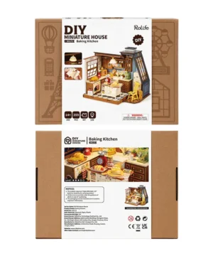 Alternative view of The Baking Kitchen Mini Maison DIY Cuisine Gourmande, ROBOTIME