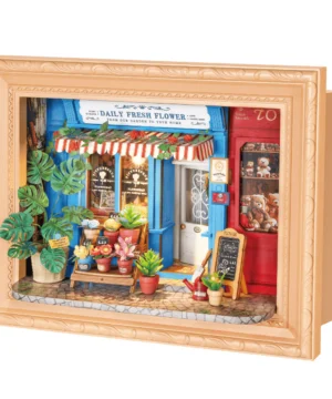 Rolife Daily Fresh Flower Boutique de Fleurs Miniature DIY, ROBOTIME