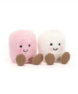 Amuseables Pink and White Marshmallows, Jellycat