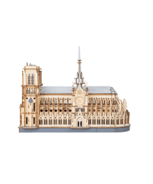 Cathédrale de Paris – Puzzle 3D en Bois Monument Historique, ROBOTIME