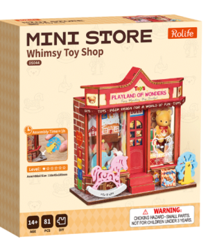 Alternative view of Boutique de Jouets Fantaisie – Maquette Miniature DIY, ROBOTIME