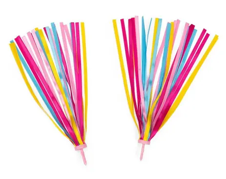 Franges multicolores pour vélo et trottinette, Moulin Roty – Image 2