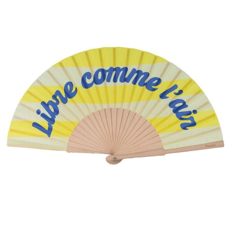 Éventail “Libre comme l’air”, Fisura