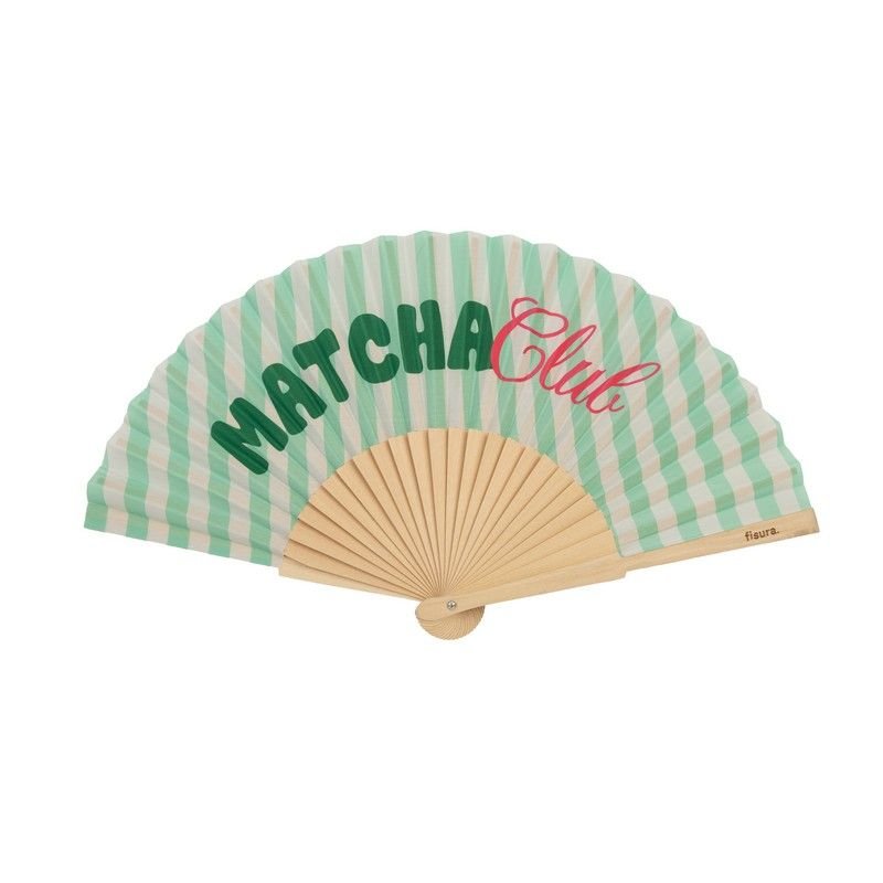 Éventail “Matcha Club”, Fisura