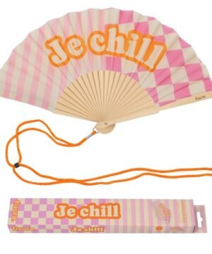 Éventail “Je Chill”, Fisura