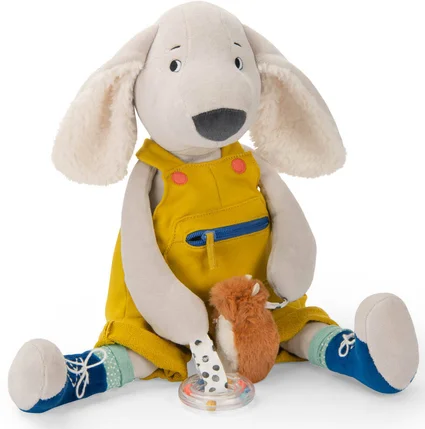 Grand Chien Pilou d’activités – Collection Puce & Pilou, Moulin Roty