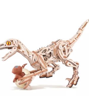Vélociraptor – Puzzle 3D en Bois DIY, ROBOTIME