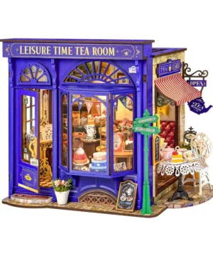 Leisure Time Tea Room – Maison Miniature DIY Salon de Thé, ROBOTIME