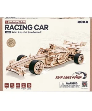 F1 Racing Car – Puzzle 3D Mécanique en Bois, ROBOTIME