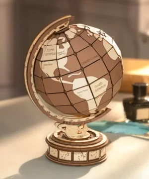Alternative view of Global Wonders – Puzzle 3D en Bois Voyage et Découverte, ROBOTIME