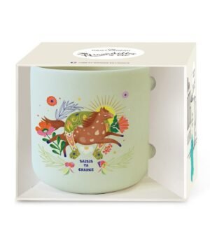 Alternative view of Mug Céramique Rond Vert 350 ml Far West, Royal Garden