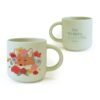 Mug Céramique Rond Vert 350 ml – Nature Vivante, Royal Garden