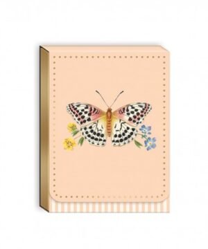 Pocket Carnet de Notes Aimanté Leopard Butterfly, Royal Garden