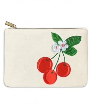 Trousse Brodée Fruit & Fleur (Cherries), Royal Garden