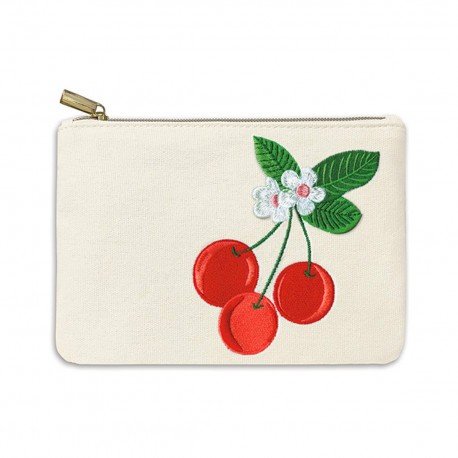 Trousse Brodée Fruit & Fleur (Cherries), Royal Garden