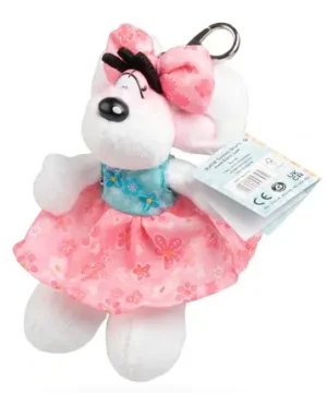 Diddlina - Porte-Clés Peluche Robe Summer 15 cm, Diddl
