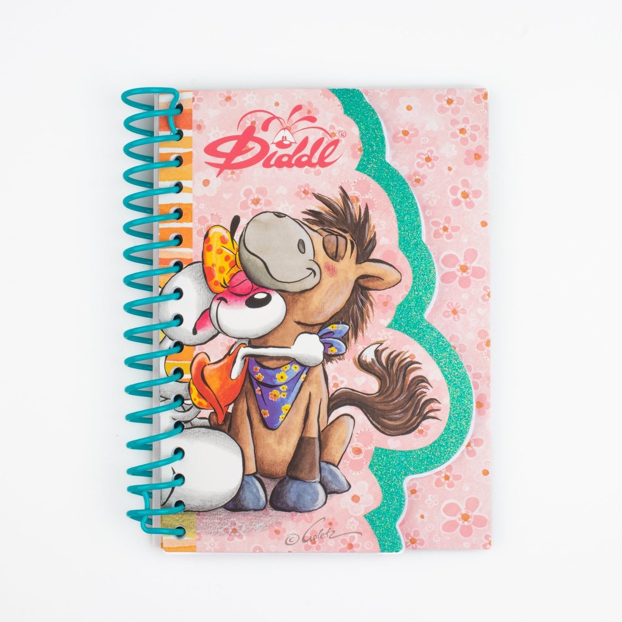 Carnet à forme et spirales A6, Diddl – Image 2