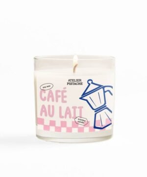 Bougie parfumée Café au Lait 200 g, Atelier Pistache