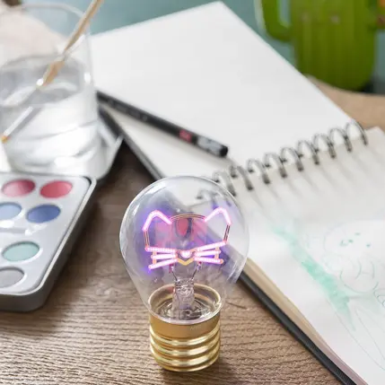 Lampe de Table Ampoule Kitty – Bulb Fiction, Legami – Image 5