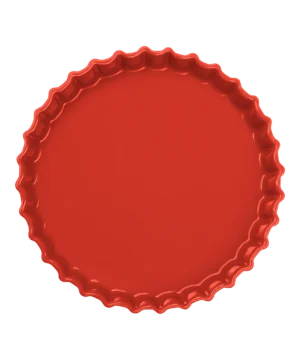 Alternative view of Plat à Tarte Rond Rouge 30 cm, Asa