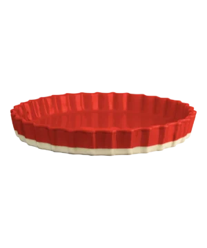 Plat à Tarte Rond Rouge 30 cm, Asa