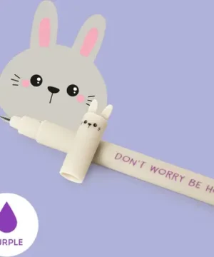 Alternative view of Stylo Gel Effaçable Lapin, Legami