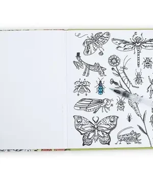 Alternative view of Cahier de Coloriage Aquarelle Magique Le Jardin du Moulin, Moulin Roty