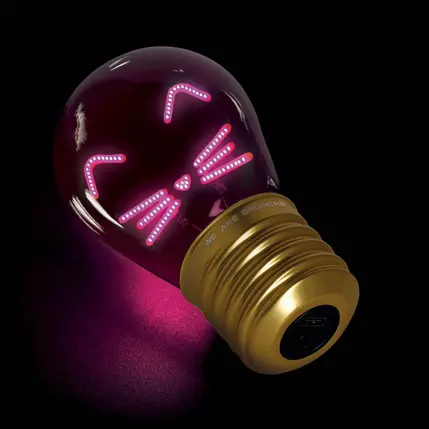 Lampe de Table Ampoule Kitty – Bulb Fiction, Legami – Image 3