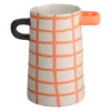 Vase Orange à Carreaux, Asa