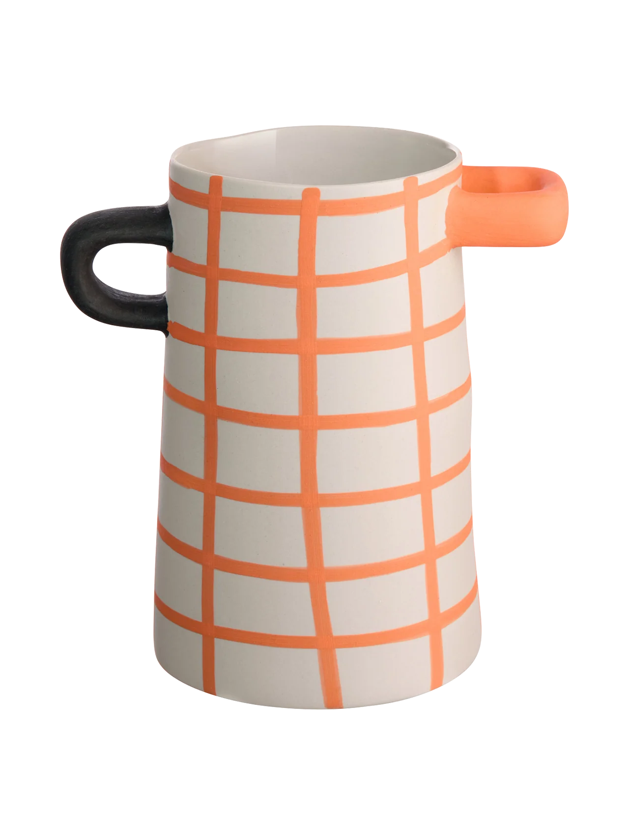 Vase Orange à Carreaux, Asa