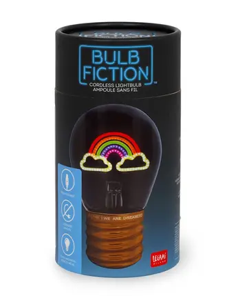 Lampe de Table Ampoule Arc-en-ciel, Legami – Image 4