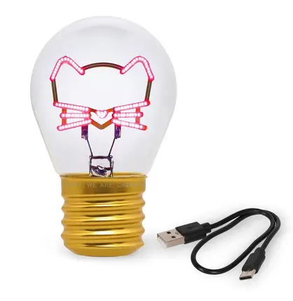 Lampe de Table Ampoule Kitty – Bulb Fiction, Legami
