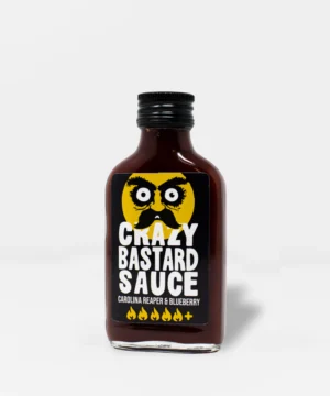 Sauce Piquante Carolina Reaper & Myrtille 100 ml, Crazy Bastard Sauce