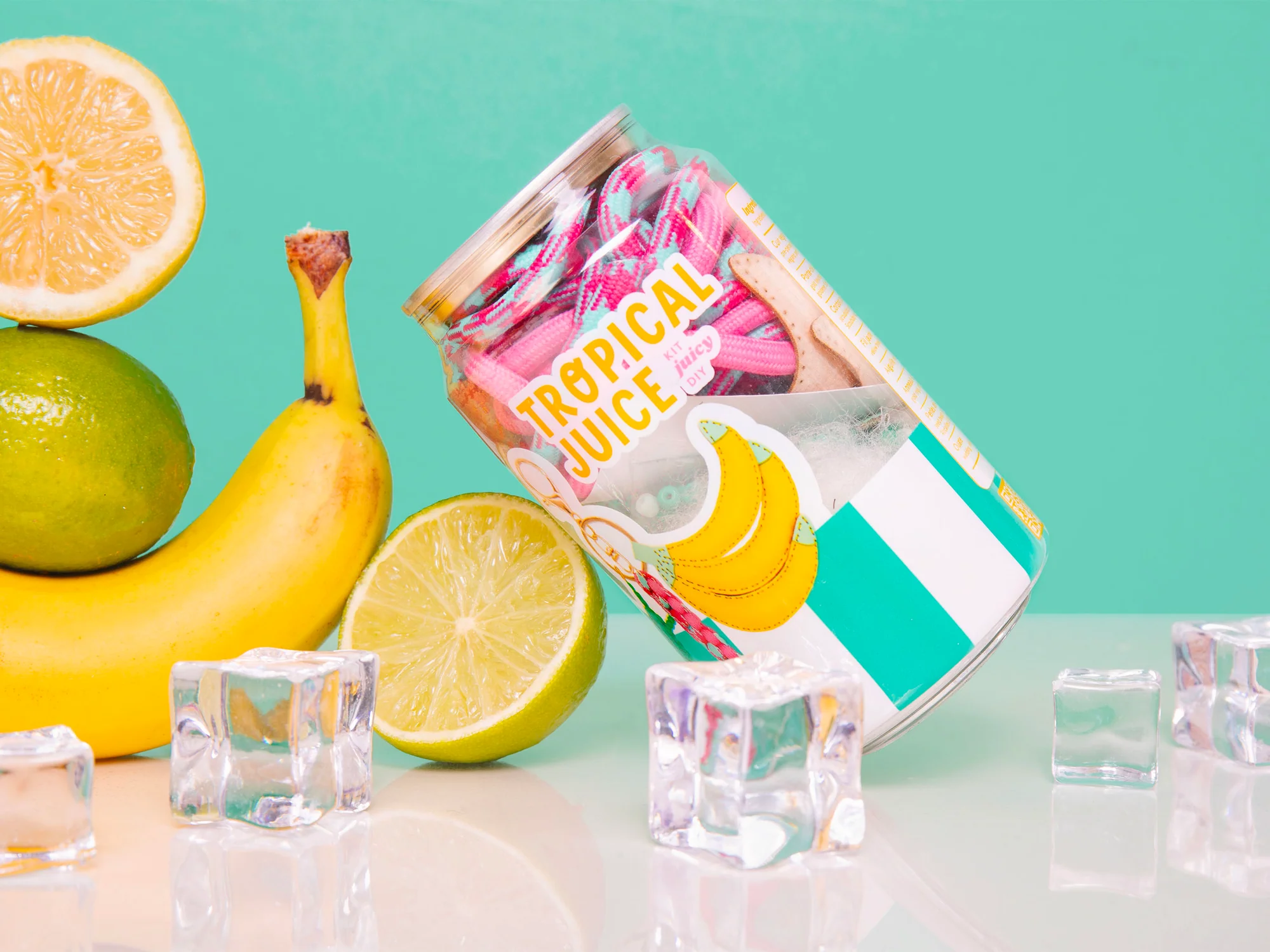 Kit Canette Bag Charm Pshiiit Tropical Juice, La Petite Epicerie – Image 3