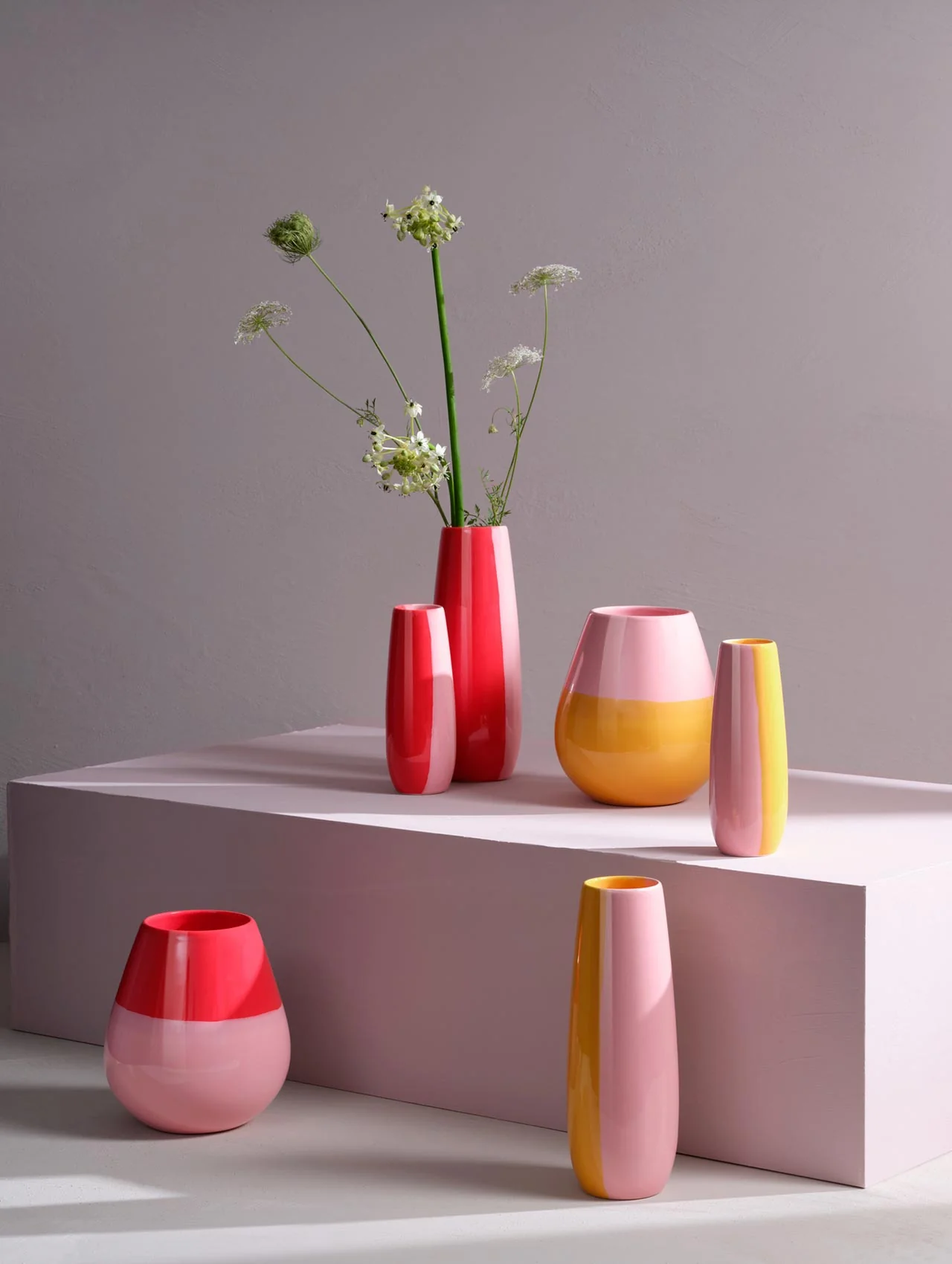 Vase Strawberry Smoothie 9 x 18 cm, Asa – Image 2