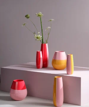 Alternative view of Vase Strawberry Smoothie H25, Asa