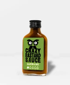 Sauce Piquante Piment Jalapeño & Datte 100ml, Crazy Bastard Sauce