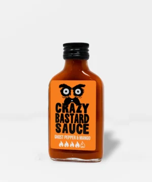 Sauce Piquante Ghost Pepper & Mangue, Crazy Bastard Sauce