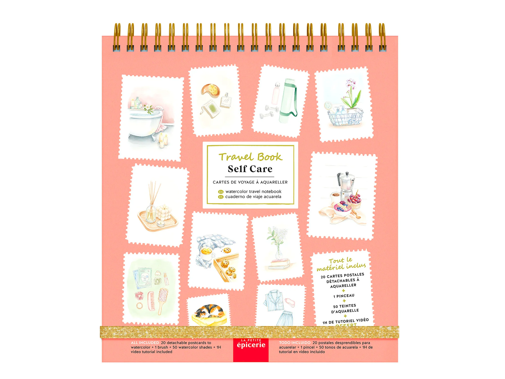 Travel Book thème Self-Care, La Petite Epicerie