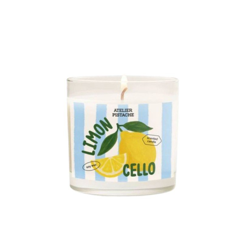 Bougie parfumée Limoncello, Atelier Pistache